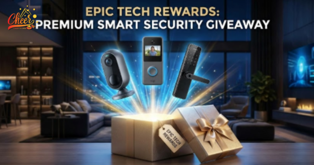 Smart Security Devices in Technology Giveaways: Epic Tech Rewards