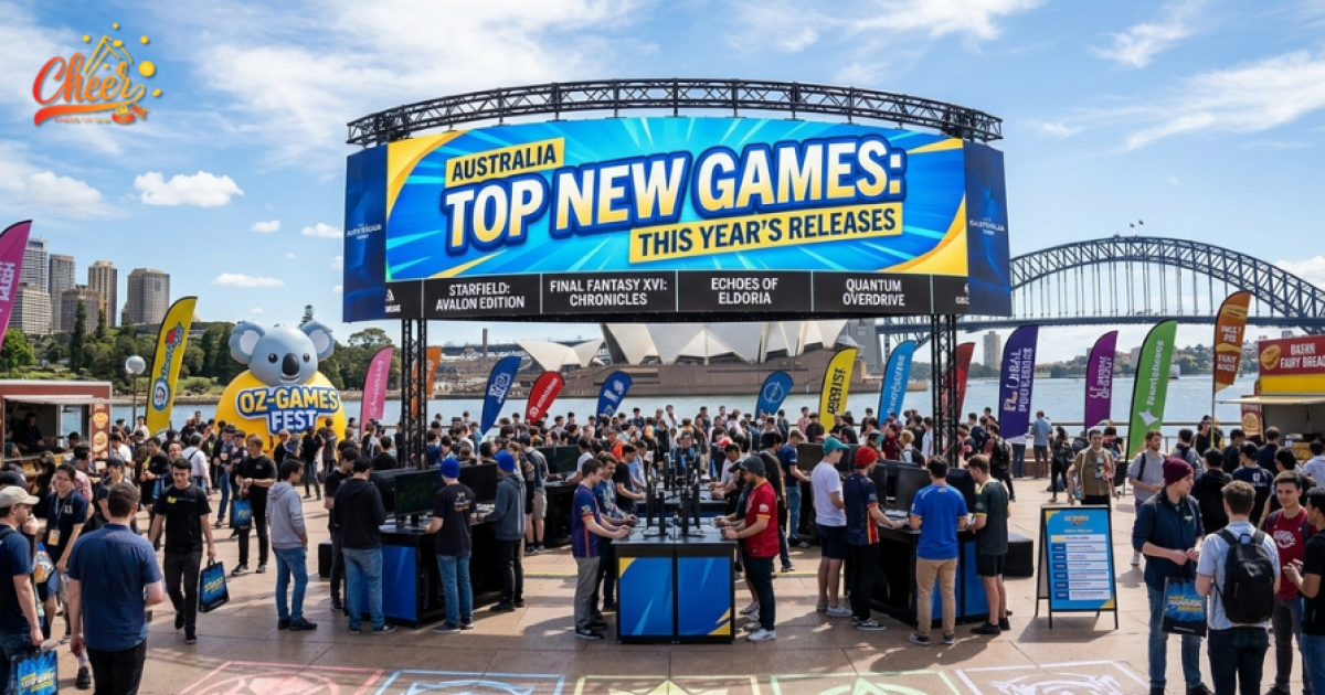 Top New Games Released in Australia This Year