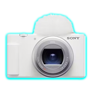 Sony ZV-1 II Vlog Camera - White
