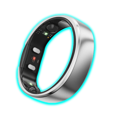 RingConn Future Silver Gen 2 Smart Ring - Size 11