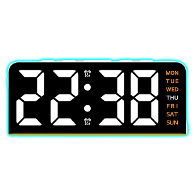 Digital LED Alarm Clock