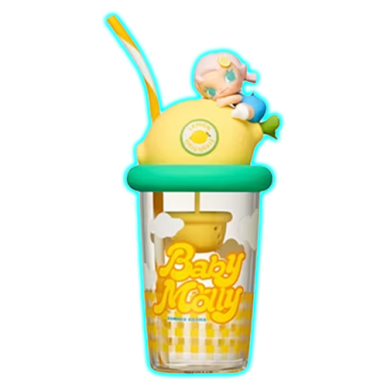 Pop Mart Baby Molly Fruity Aroma Series Straw Cup