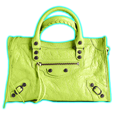 Le City Bag Small in Granny Green
