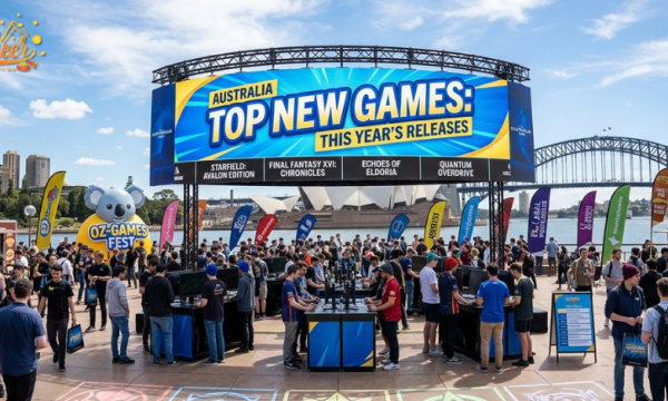 Top New Games Released in Australia This Year