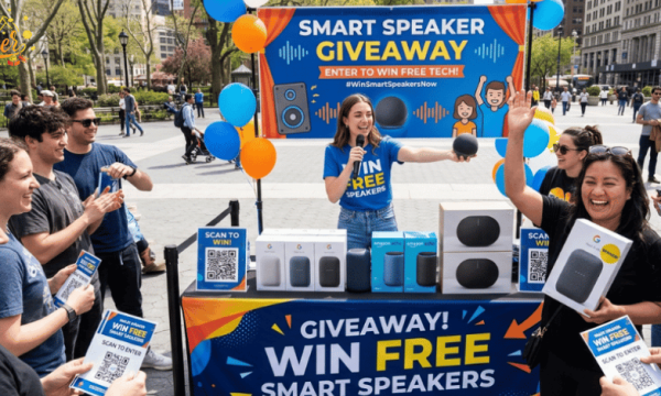 Smart Speaker Giveaways: Win Free Smart Speakers Right Now