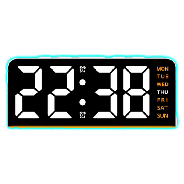 Digital LED Alarm Clock