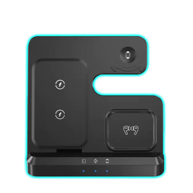 100W 3 in 1 Wireless Charger Stand