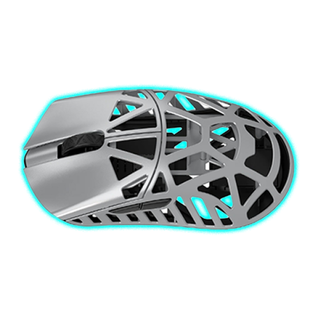 WLmouse Beast X Max Wireless 8K Gaming Mouse (Metallic Silver)