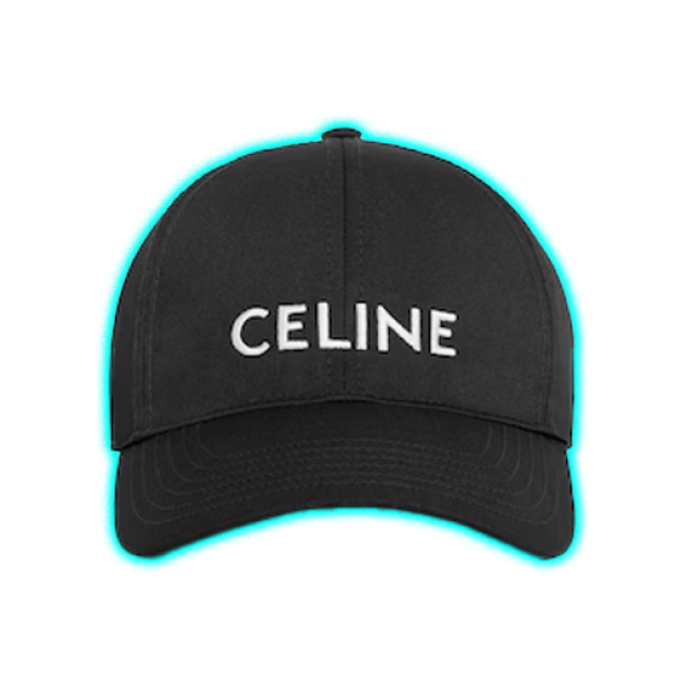 Celine Baseball Cap In Cotton