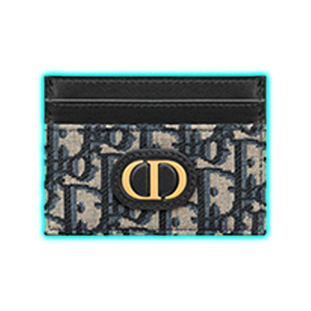 Dior 30 Montaigne Freesia Card Holder