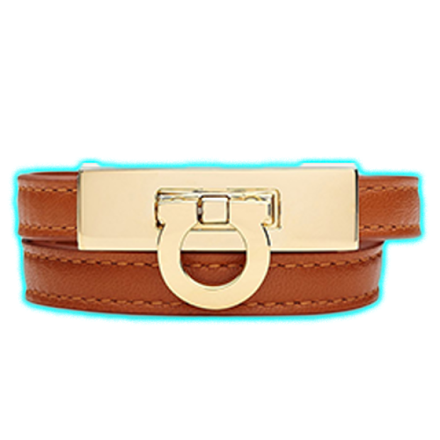 Ferragamo GANCINI DOUBLE TWIST BRACELET - MIS 15