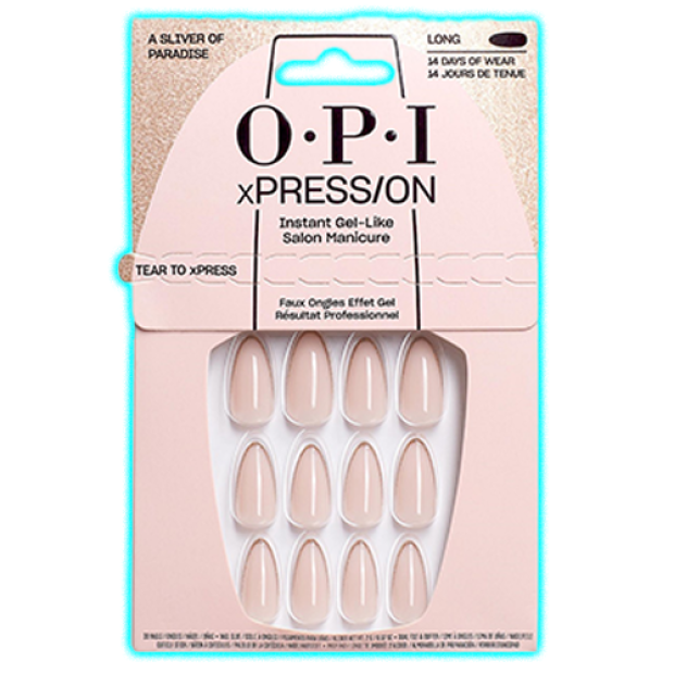 OPI xPRESS/ON A Sliver of Paradise