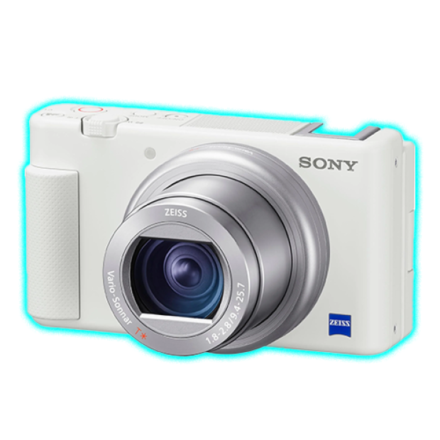 Sony CyberShot ZV-1 4K Vlog Camera (White)
