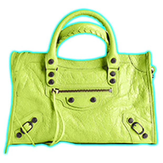 Le City Bag Small in Granny Green