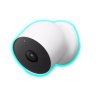 Google Nest Cam (Outdoor or Indoor, Battery) - 2 Pack