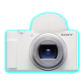 Sony ZV-1 II Vlog Camera - White