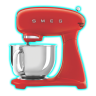 Smeg 50's Style Stand Mixer in Red