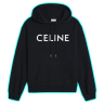 CELINE LOOSE HOODIE IN COTTON FLEECE