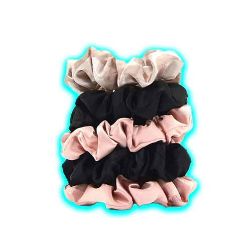 Assorted Satin Sleep Scrunchies