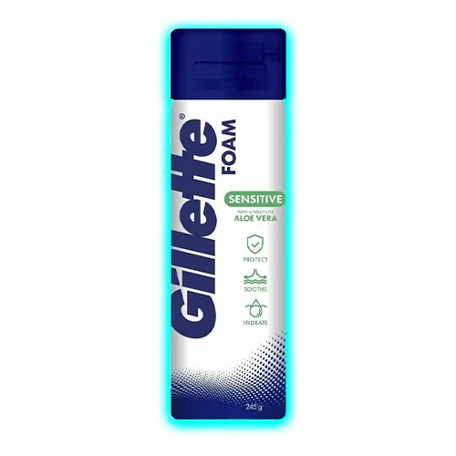 Gillette Sensitive Skin Soothing Shave Foam 245g