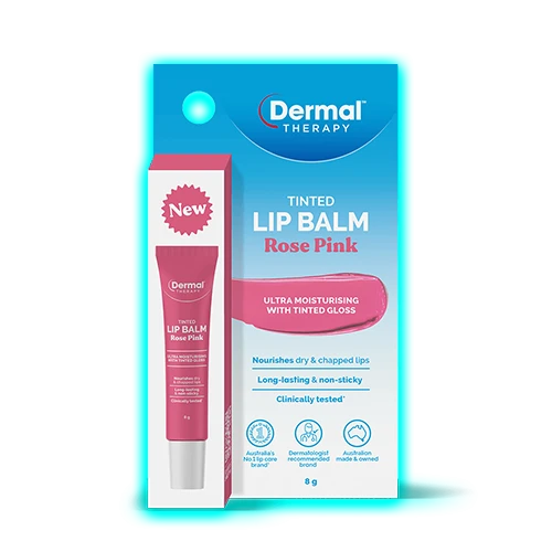 Dermal Therapy Tinted Lip Balm - Rose Pink