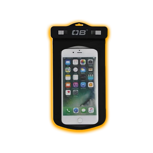 Overboard Large Waterproof Phone Case - Black