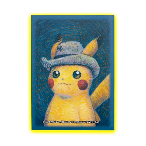 Pikachu Self-Portrait Deck 65 Card Pokémon Center x Van Gogh Museum