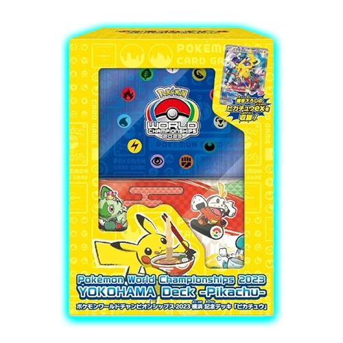 World Championships Pikachu Yokohama Deck Pokémon TCG