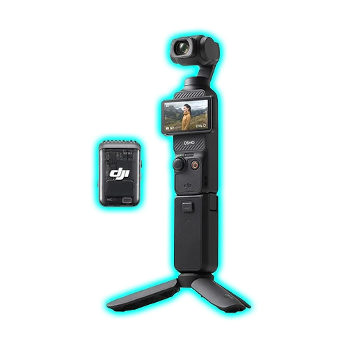DJI Osmo Pocket 3 4K 3 Axis Gimbal Camera Combo