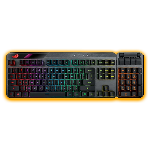 ASUS ROG Claymore II Modular Gaming Keyboard RX Red Switch