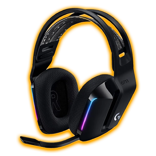 Logitech G733 Wireless Headset Black