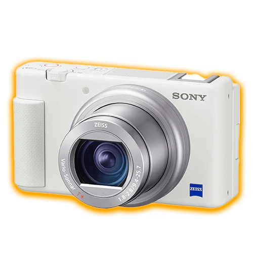 Sony CyberShot ZV-1 4K Vlog Camera (White)