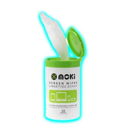 Moki 50 Piece Screen Wipes