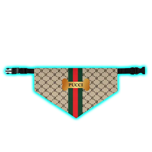 Luxury Pucci -Inspired Dog Bandana