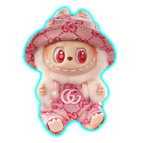 Gucci inspired Labubu Outfit (Outfit Only)