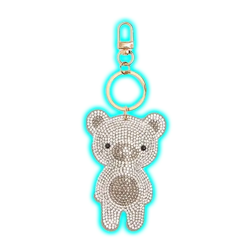 Sparkle Teddy Bear Bag Charm