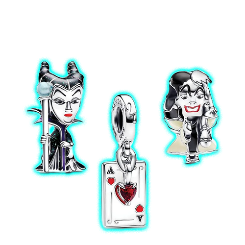 Pandora Disney Villains Charm Trio