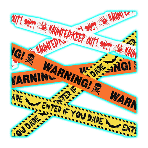 Halloween Caution Tape