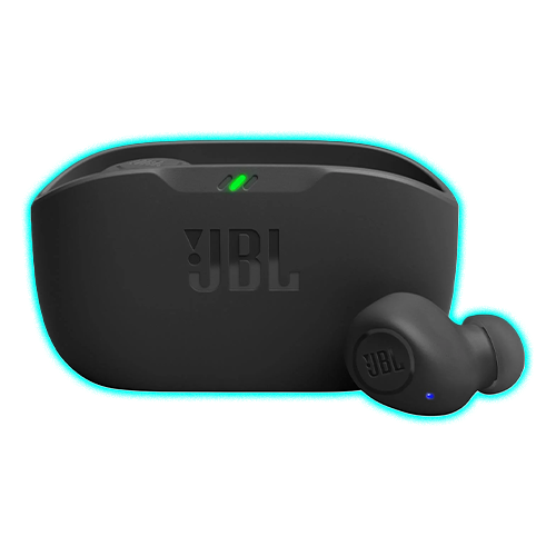 JBL Wave Buds True Wireless In-Ear Headphones (Black)