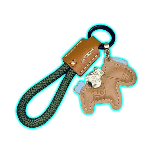 Key Chain with Horse Charm