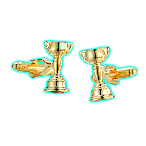 Melbourne Cup Horse Racing Trophy Cufflinks