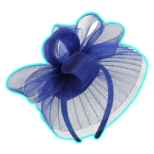 Simone Fascinator in Cerise