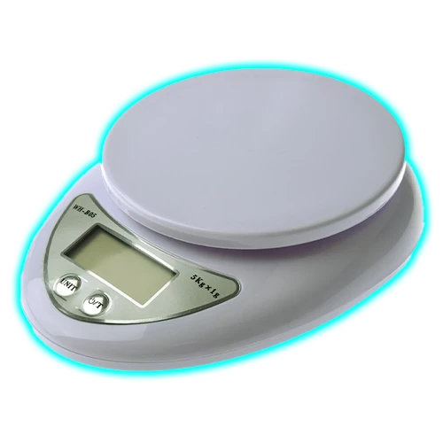 BR Kitchen LCD Digital Kitchen Scale 5kg (Black)