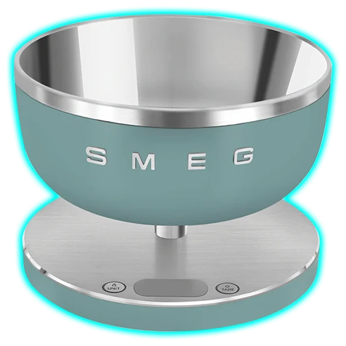 Smeg Collezione Kitchen Scale Emerald Green