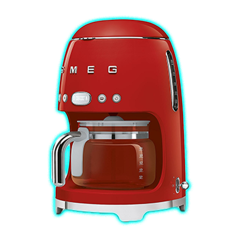 Filter Coffee Machine - Red