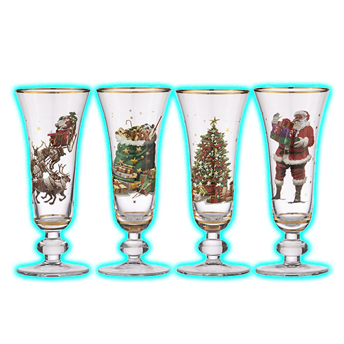 4 Piece Spirit of Christmas