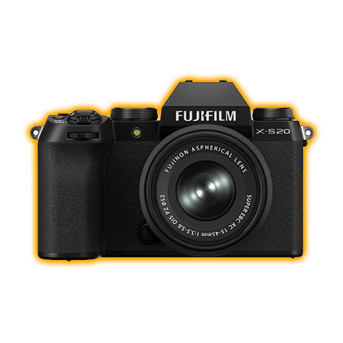Fujifilm X-S20 Mirrorless Camera with XC15-45mm Lens