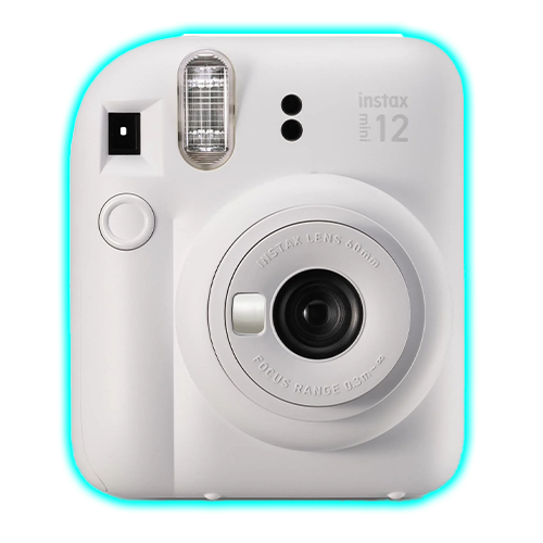 Fujifilm Instax Mini12 Instant Camera (Clay White)