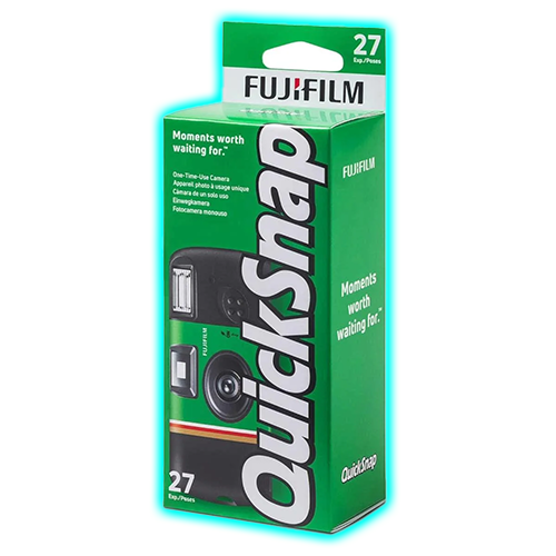 Fujifilm QuickSnap Flash Disposable Camera (27 Exposures)