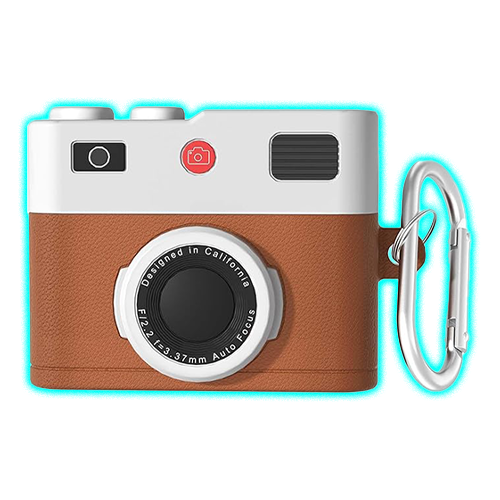 Airpods Case Cute 3D Camera Design